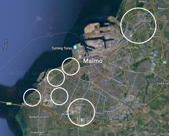 Områden med hög efterfrågan på solceller i Malmö